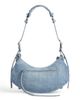 Balenciaga Balenciaga Le Cagole Mini Shoulder Bag Denim With Rhinestones - 4