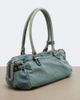 Balenciaga Balenciaga Le City East-West denim shoulder bag - 4