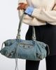 Balenciaga Balenciaga Le City East-West denim shoulder bag - 7