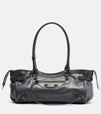 Balenciaga Balenciaga Le City East-West leather shoulder bag