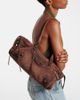 Balenciaga Balenciaga Le City East-West Small suede shoulder bag - 2