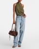 Balenciaga Balenciaga Le City East-West Small suede shoulder bag - 5