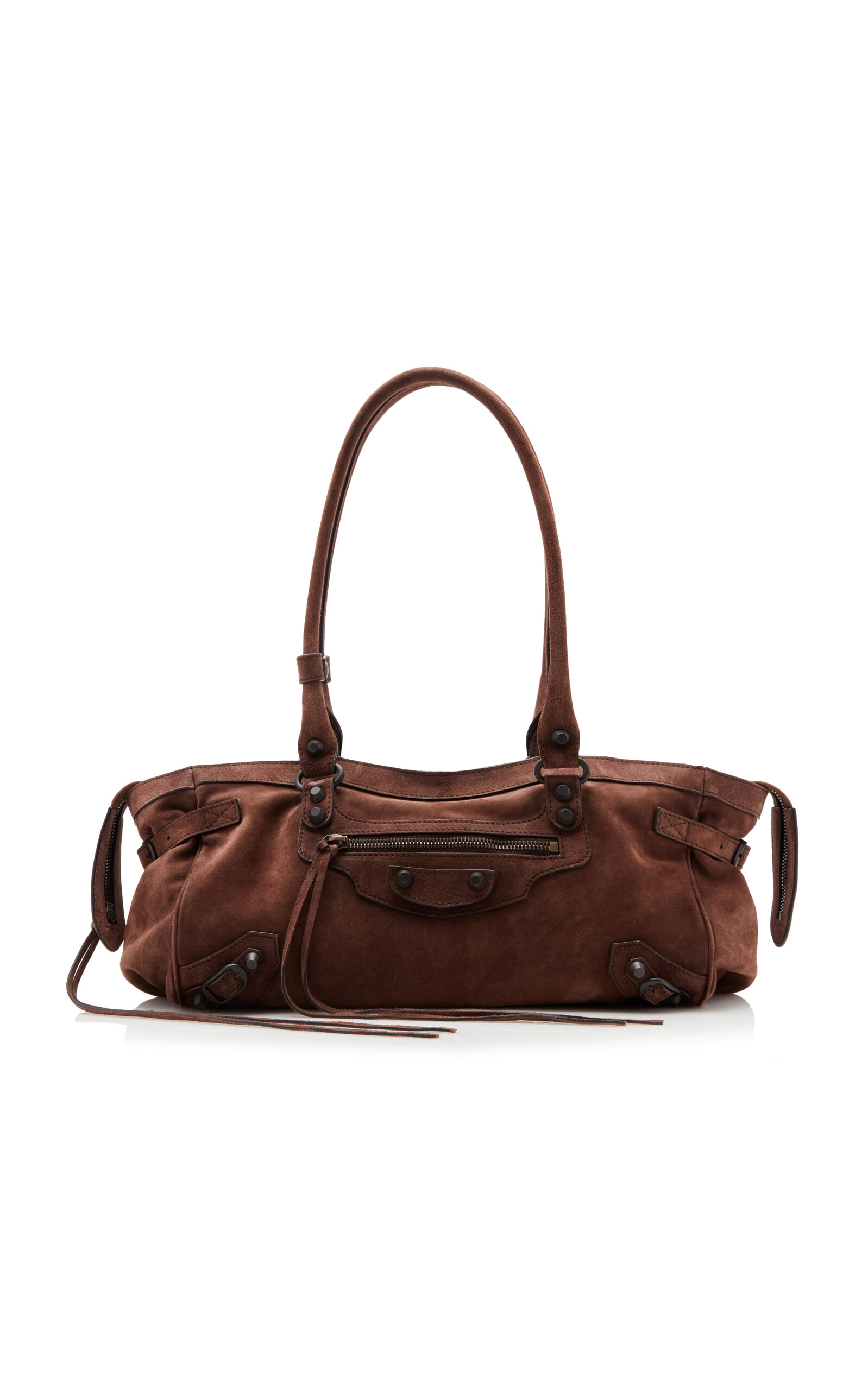 Balenciaga Balenciaga Le City East/West Suede Bag