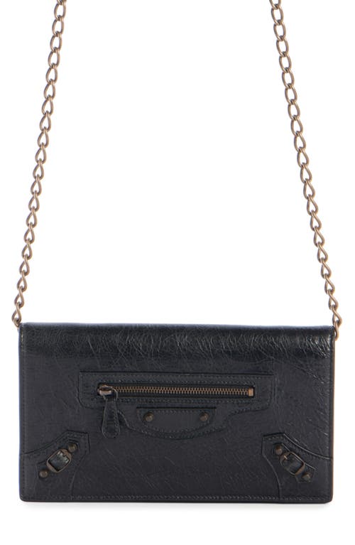 Balenciaga Balenciaga Le City Leather Wallet on a Chain