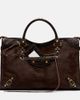 Balenciaga Balenciaga Le City Medium calf hair top-handle bag - 1