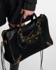 Balenciaga Balenciaga Le City Medium leather-trimmed suede tote bag - 2