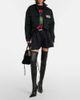 Balenciaga Balenciaga Le City Medium leather-trimmed suede tote bag - 5