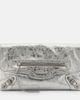 Balenciaga Balenciaga Le City metallic leather clutch - 1