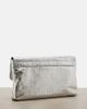 Balenciaga Balenciaga Le City metallic leather clutch - 4
