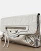 Balenciaga Balenciaga Le City metallic leather clutch - 6