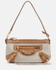 Balenciaga Balenciaga Le City Mini canvas and suede shoulder bag - 1