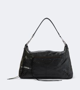 Balenciaga Balenciaga Le City Moto leather shoulder bag