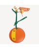 Balenciaga Balenciaga Le City Orange Keychain/Charm - 1