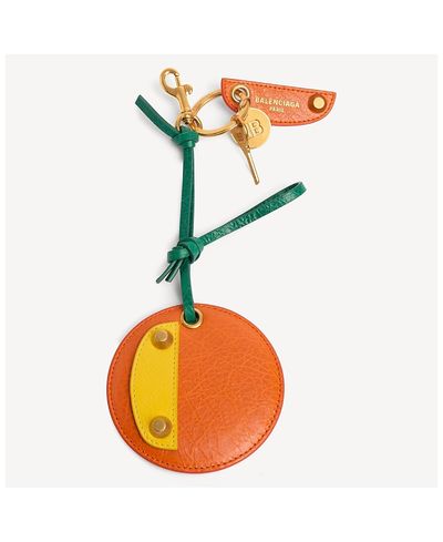Balenciaga Balenciaga Le City Orange Keychain/Charm
