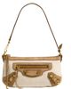 Balenciaga Balenciaga Le City Pouch Canvas & Leather Shoulder Bag - 1