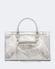 Balenciaga Balenciaga Le City Small metallic leather top-handle bag - 1