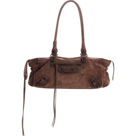 Balenciaga Balenciaga Le City Suede East/West Shoulder Bag