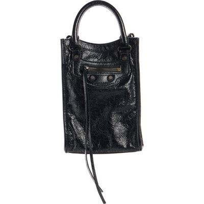 Balenciaga Balenciaga Le City Tote Leather Phone Holder