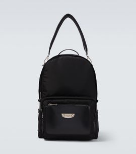 Balenciaga Balenciaga Leather-trimmed backpack