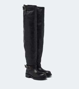 Balenciaga Balenciaga Leather over-the-knee boots