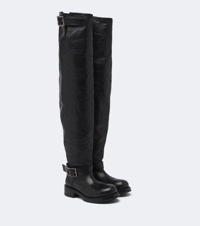Balenciaga Balenciaga Leather over-the-knee boots