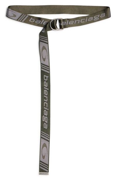 Balenciaga Balenciaga Logo D-Ring Belt