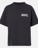 Balenciaga Balenciaga Logo distressed cotton jersey T-shirt - 1