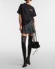 Balenciaga Balenciaga Logo distressed cotton jersey T-shirt - 2