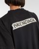 Balenciaga Balenciaga Logo distressed cotton jersey T-shirt - 5