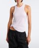 Balenciaga Balenciaga Logo gathered cotton jersey tank top - 2