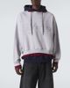 Balenciaga Balenciaga Logo layered cotton jersey hoodie - 3