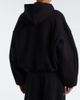 Balenciaga Balenciaga Logo padded cotton zip-up ski hoodie - 5
