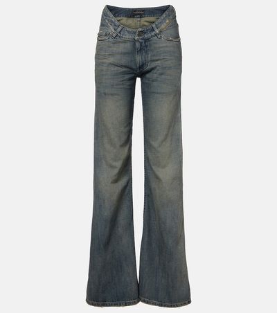 Balenciaga Balenciaga Low-rise wide-leg jeans