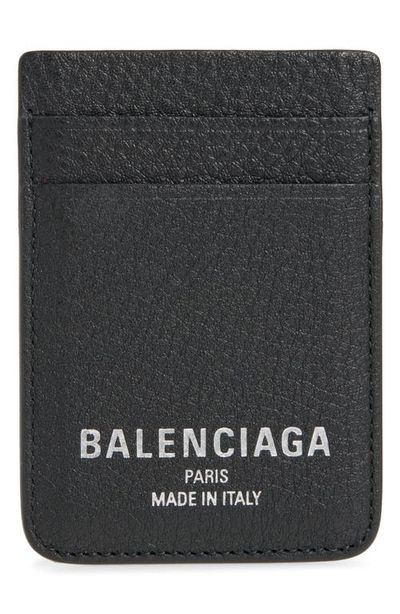 Balenciaga Balenciaga Magnet Leather Card Holder
