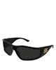 Balenciaga Balenciaga Mask Sunglasses, 74mm - 1