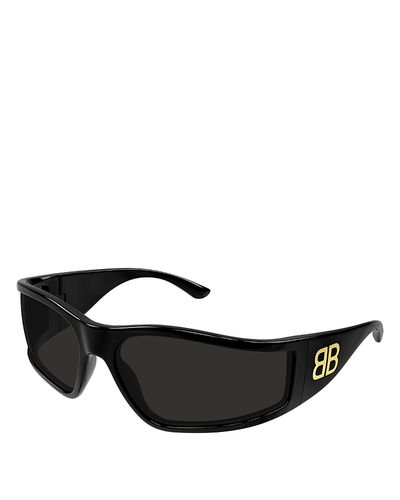 Balenciaga Balenciaga Mask Sunglasses, 74mm