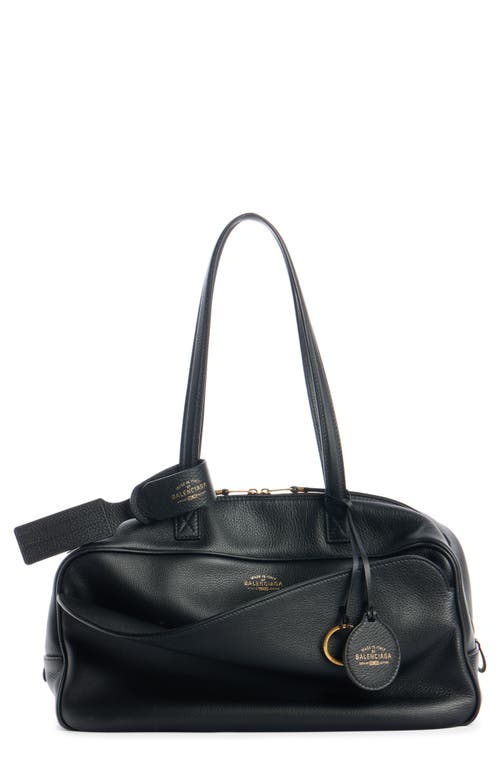 Balenciaga Balenciaga Medium Bowling Leather Satchel
