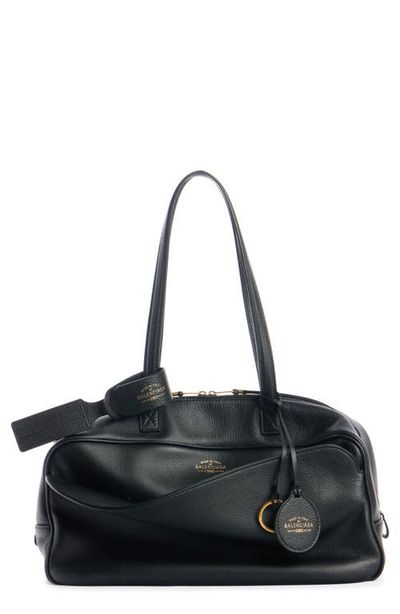 Balenciaga Balenciaga Medium Bowling Leather Satchel
