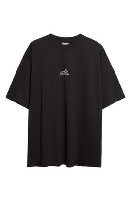 Balenciaga Balenciaga Medium Fit Bodies Logo Graphic T-Shirt