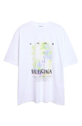 Balenciaga Balenciaga Medium Fit The Window Graphic T-Shirt