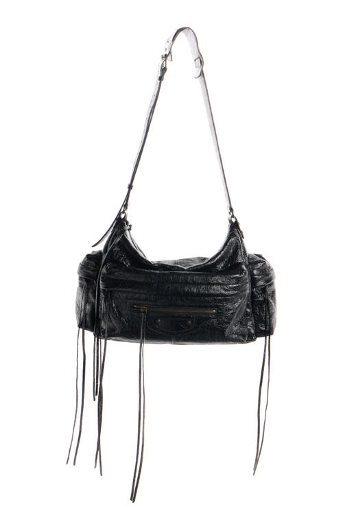 Balenciaga Balenciaga Medium Le City Arena Leather Multipocket Crossbody Bag