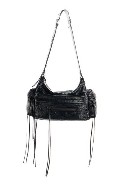 Balenciaga Balenciaga Medium Le City Arena Leather Multipocket Crossbody Bag
