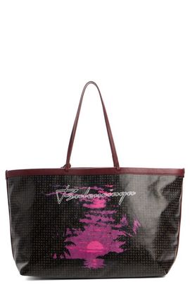 Balenciaga Balenciaga Medium Snob Coated Canvas Tote