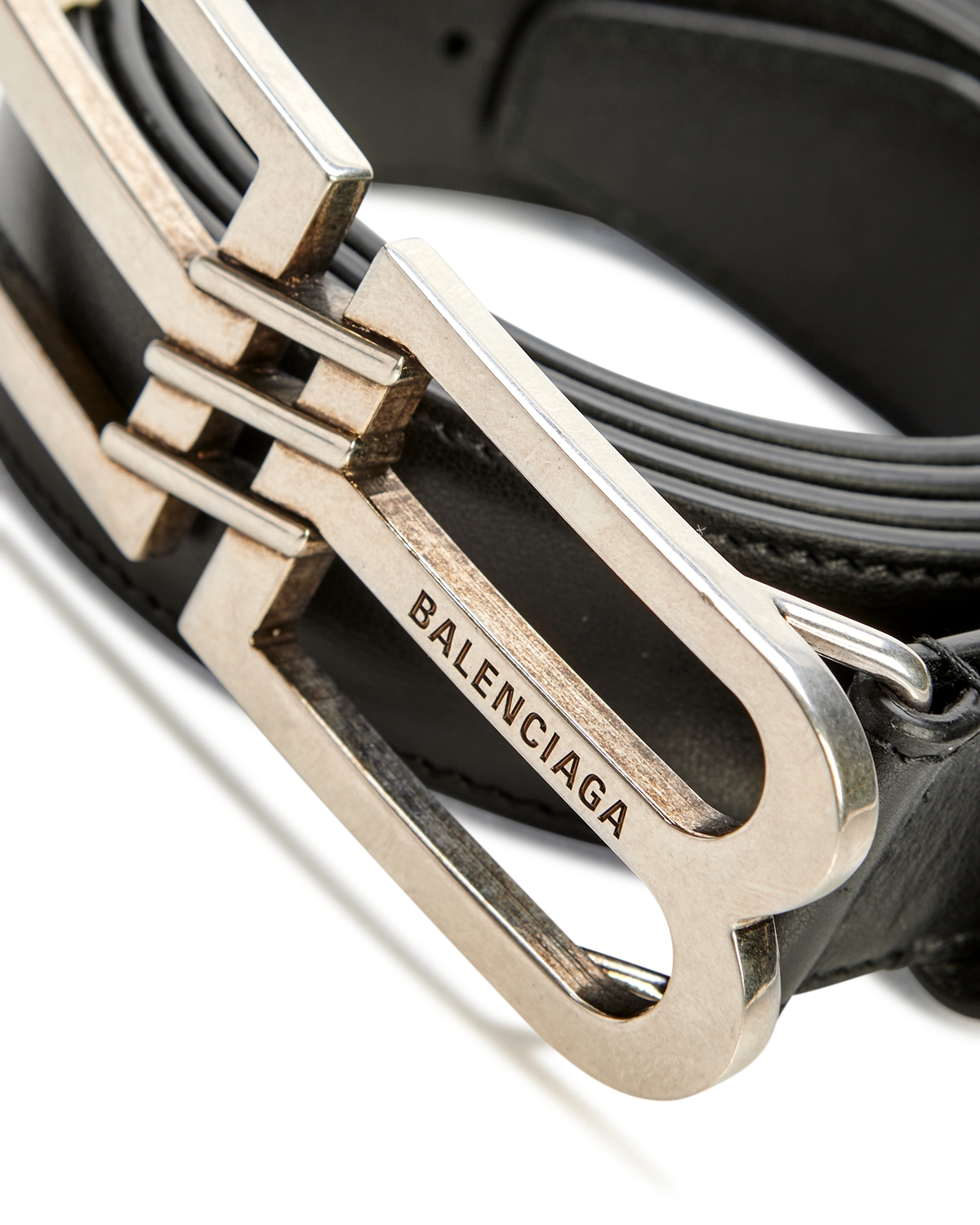 小物 LinBALENCIAGA BB Signature Belt Balenciaga - Men's Bb Signature Belt Bb Monogram Coated Canvas