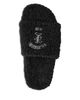 Balenciaga Balenciaga Men's Faux Shearling Logo Sandals - 2