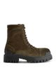 Balenciaga Balenciaga Men's Waxed Suede Boots - 1