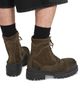 Balenciaga Balenciaga Men's Waxed Suede Boots - 3