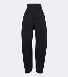 Balenciaga Balenciaga Mid-rise barrel-leg jeans