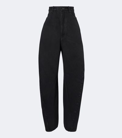 Balenciaga Balenciaga Mid-rise barrel-leg jeans