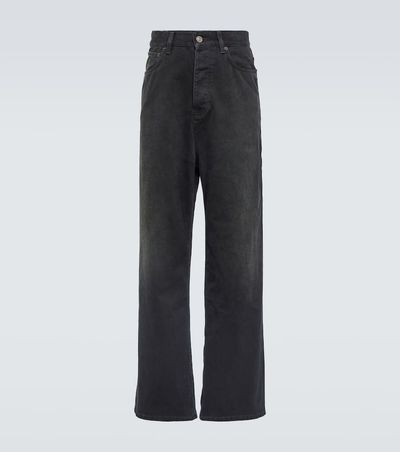 Balenciaga Balenciaga Mid-rise cotton wide-leg pants